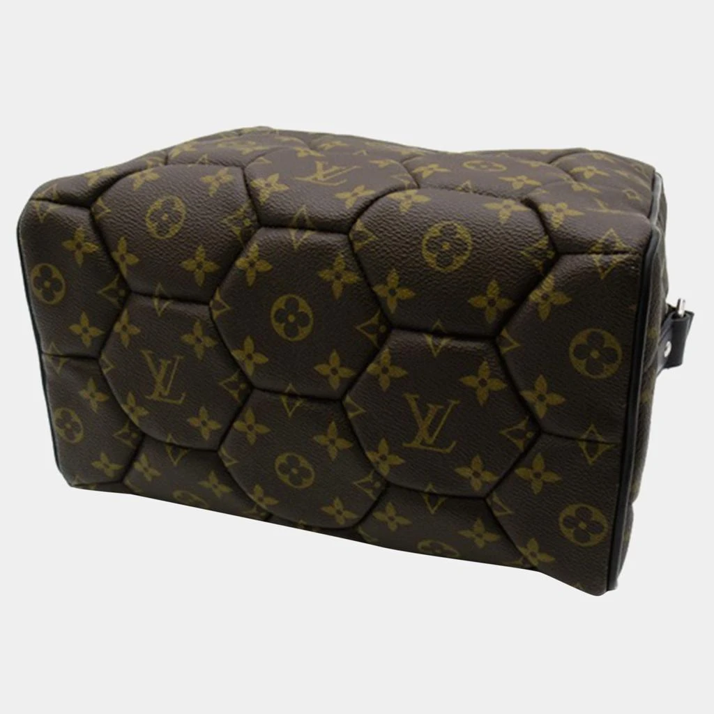 Louis Vuitton Louis Vuitton Brown Canvas Monogram Macassar Hexagon Neo Trocadero Crossbody Bag 4