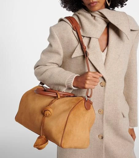 Magda Butrym Varsovia suede duffel bag 6