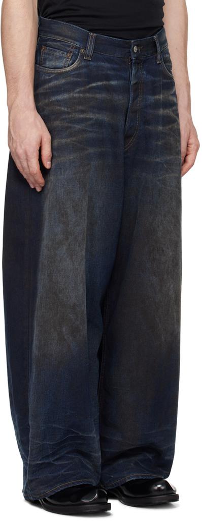 Acne Studios Navy Super Baggy fit 2023M Jeans - Pants - Compare