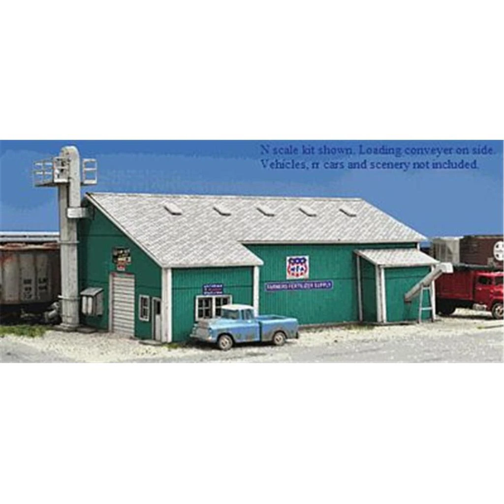 Blair Line N-Scale Farmers Fertilizer Bulk Plant Supply 1