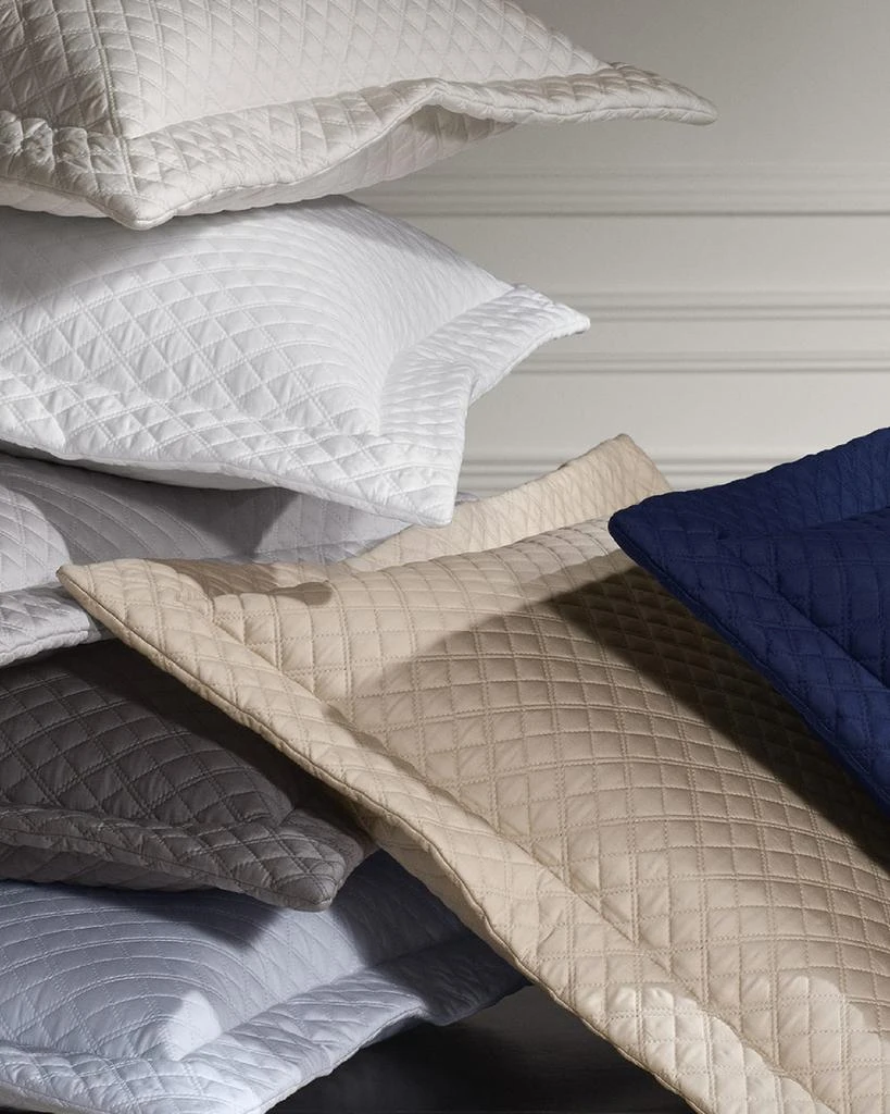 Ralph Lauren Quilted Sateen Argyle Standard Sham 5