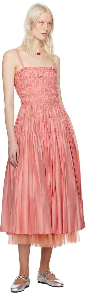 Molly Goddard Pink Alyssa Maxi Dress 4