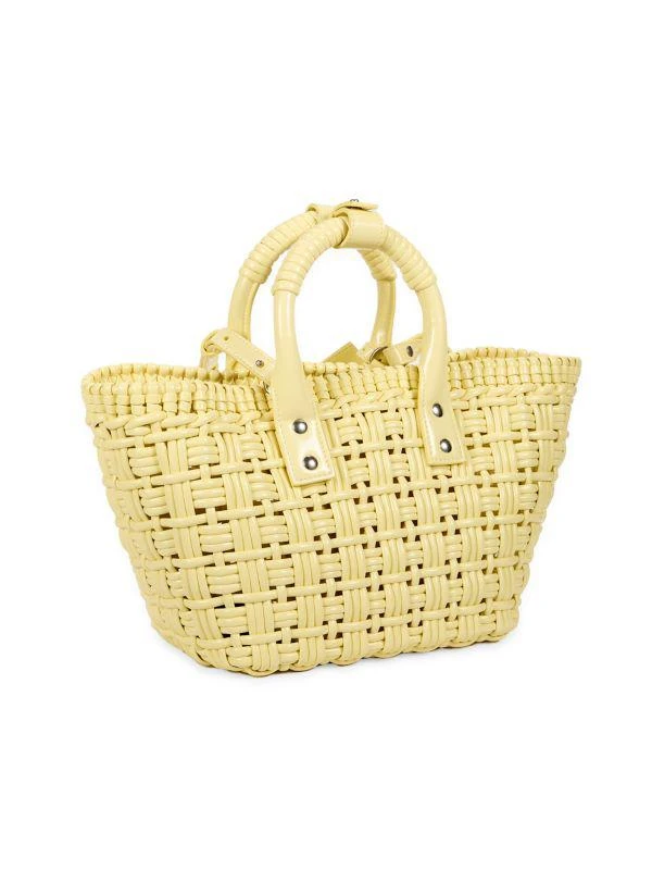 Balenciaga Woven Design Top Handle Bag 4