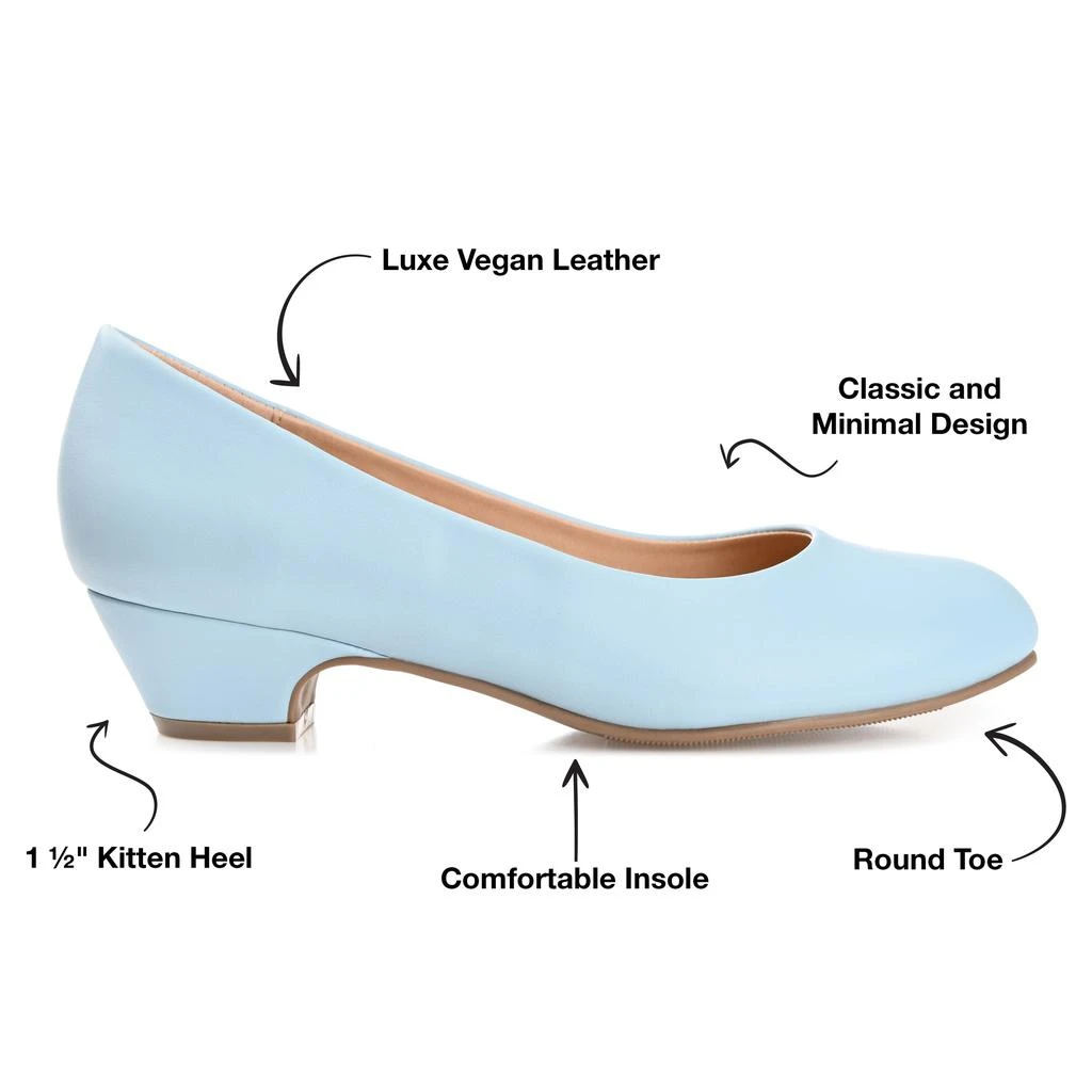 Journee Collection Collection Women's Comfort Saar Narrow Width Pump 5