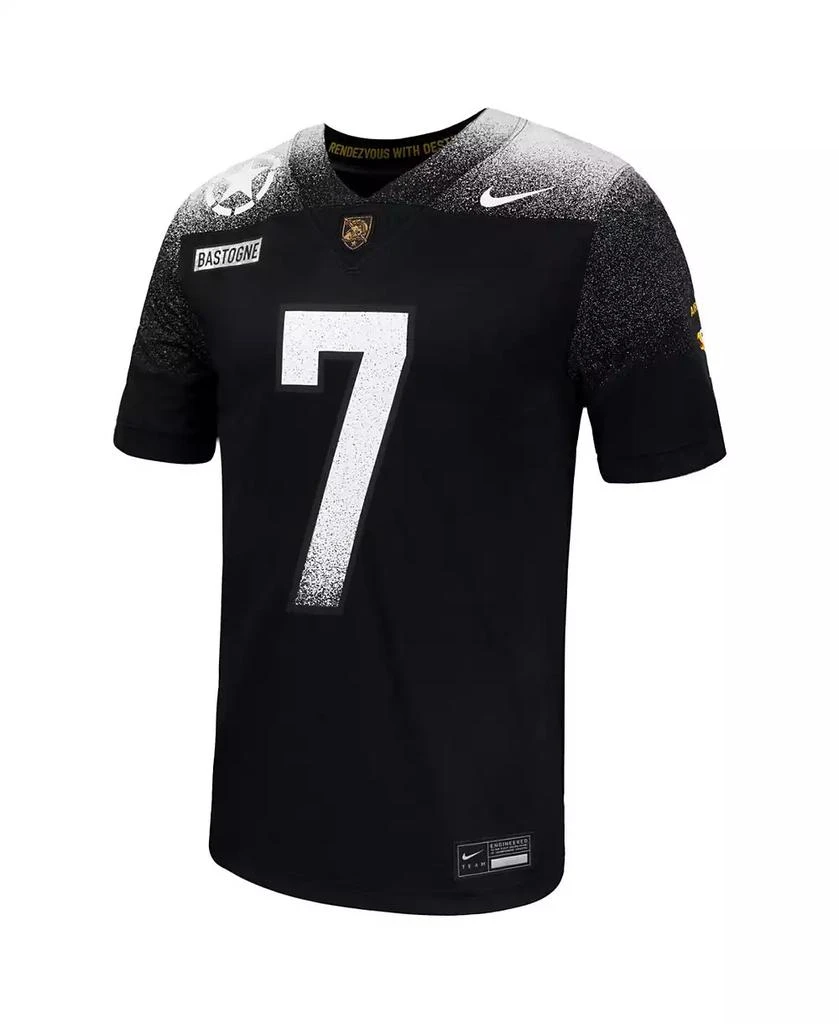 NIKE Men's Black Army Black Knights 2024 Rivalry Collection Alternate Untouchable Football Jersey 2