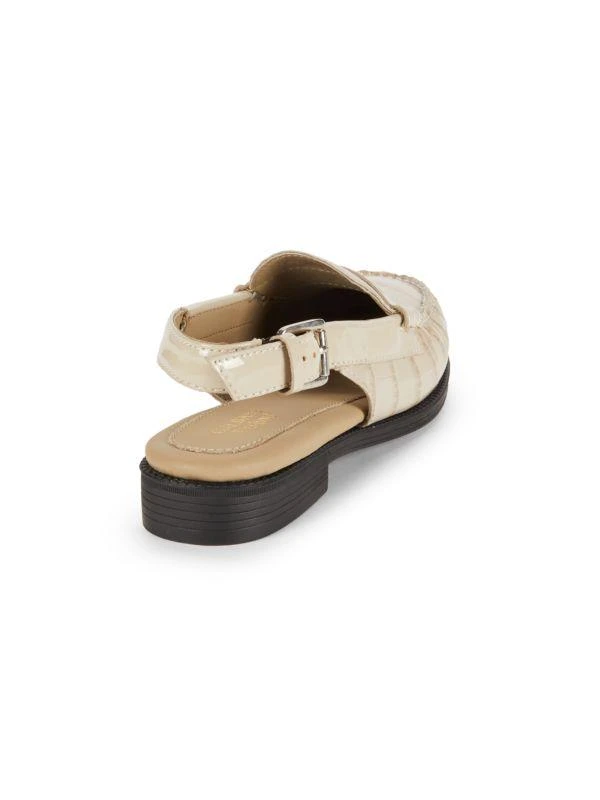 G.H. Bass Whitney Patent Leather Slingback Penny Loafers 3