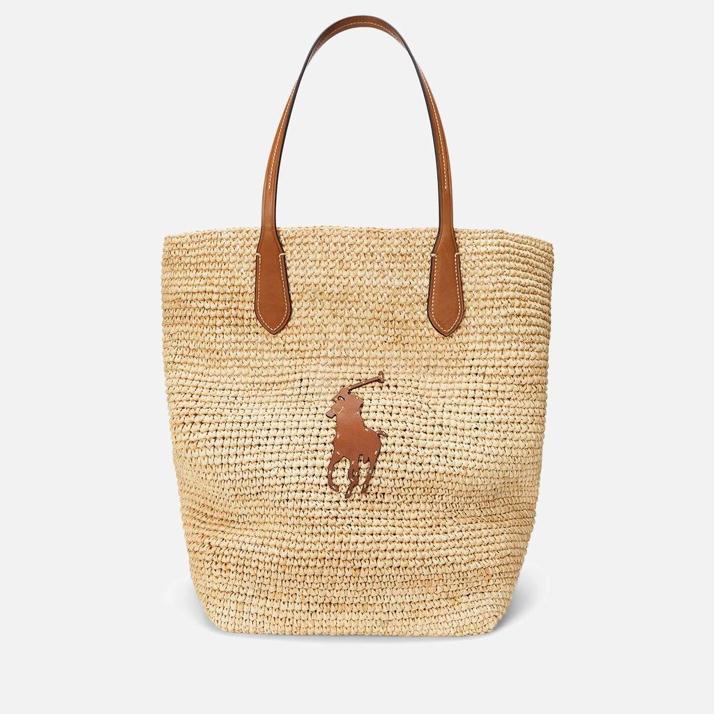 Ralph Lauren Polo Ralph Lauren North South Raffia Bag 1