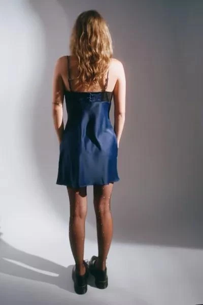 Urban Outfitters UO Perrie Lace-Inset Slip Dress 2