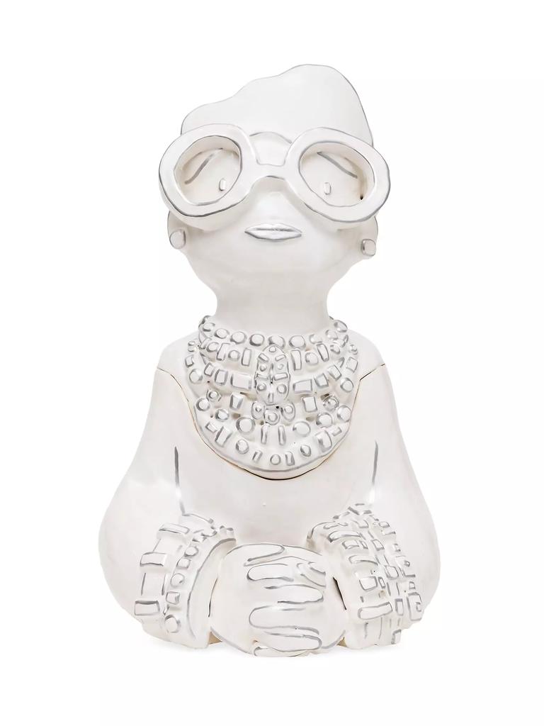 Hazy Mae Iris Cookie Jar