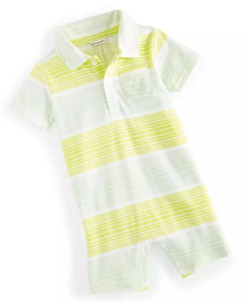 First Impressions Baby Boys Chill Striped Sunsuit, Created for Macy's 1