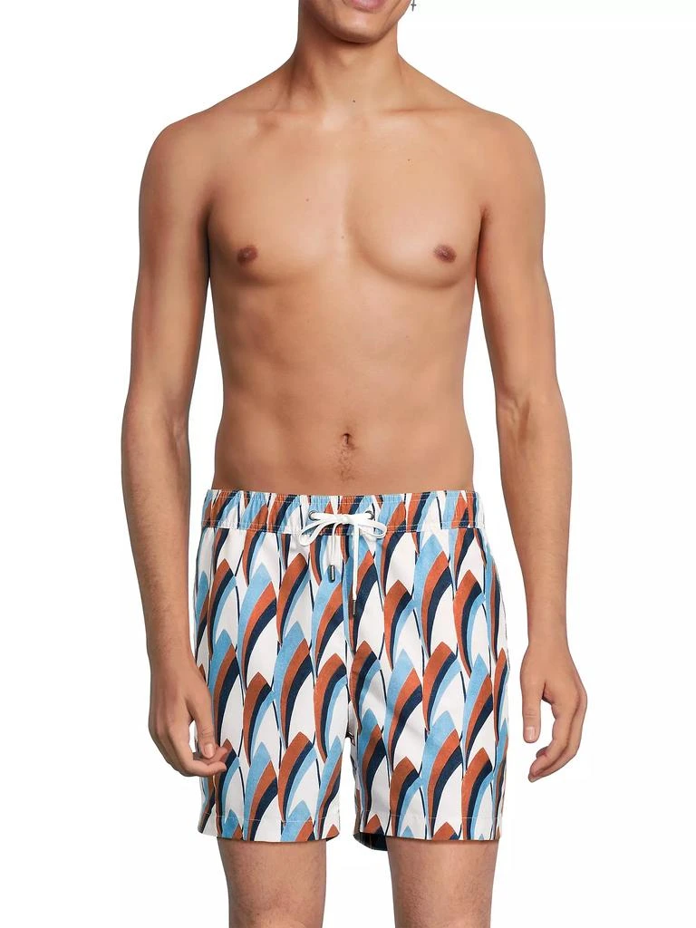 Onia Charles 5-Inch Printed Swim Trunks 3