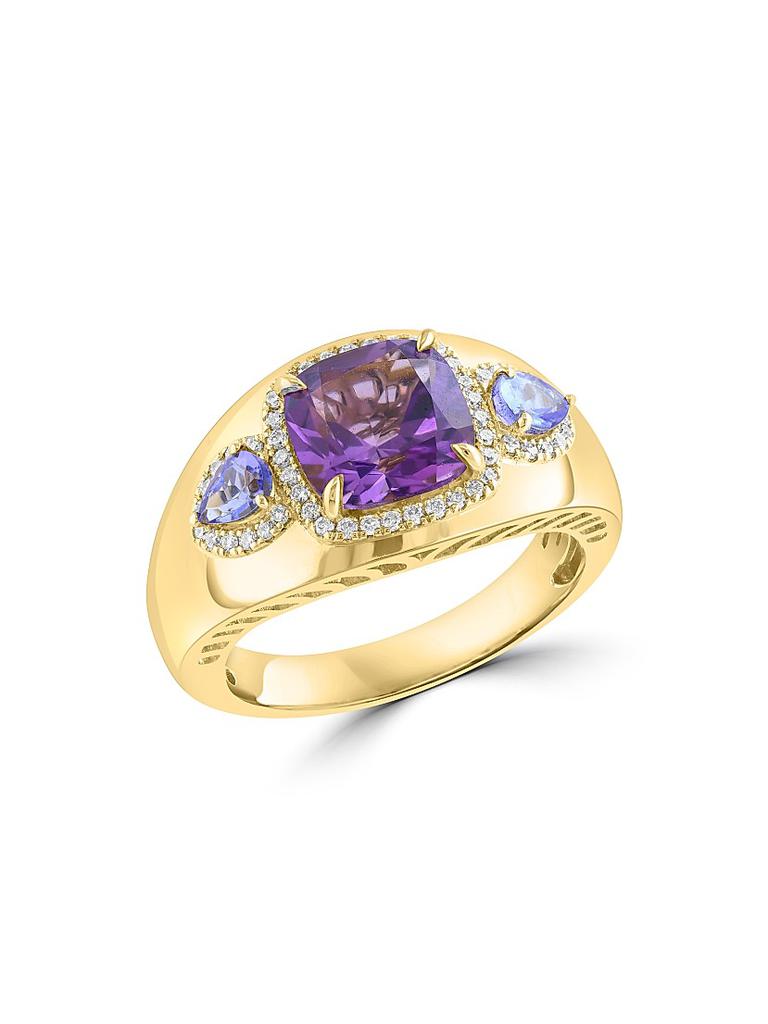 Saks Fifth Avenue Collection 14K Yellow Gold & Multi-Gemstone Ring