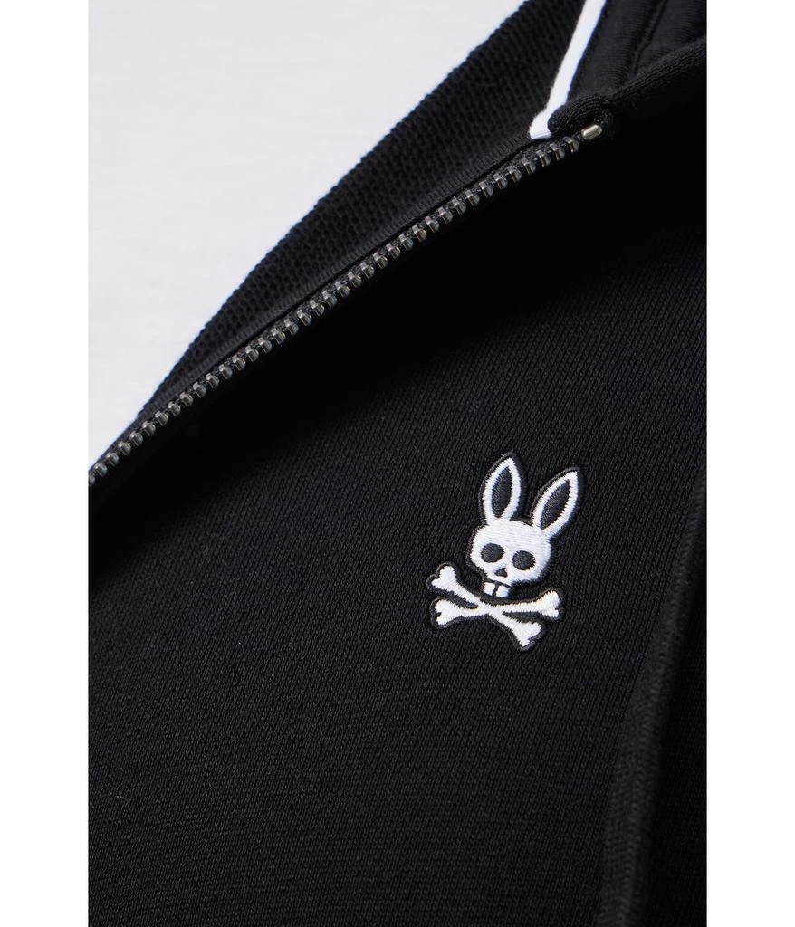 Psycho Bunny Levy Essential Zip Fleece Hoodie 3