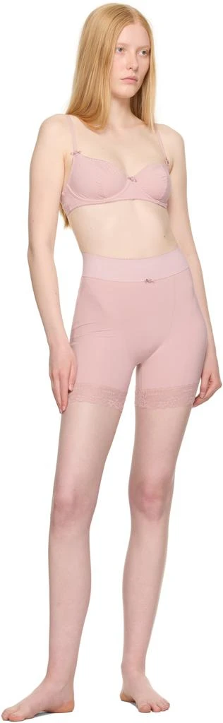 SKIMS Pink Vintage Shapewear Mid Thigh Shorts 4