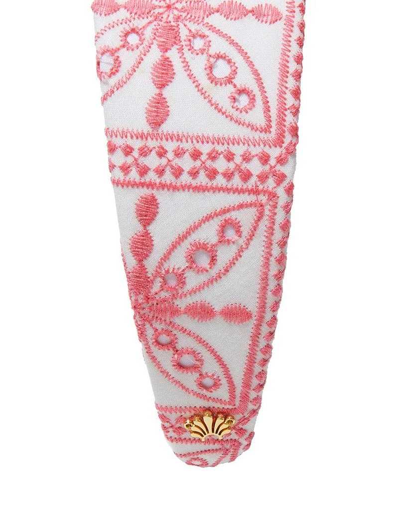 Lele Sadoughi Brigitte Floral Eyelet Headband - Hats - Free  display picture 2