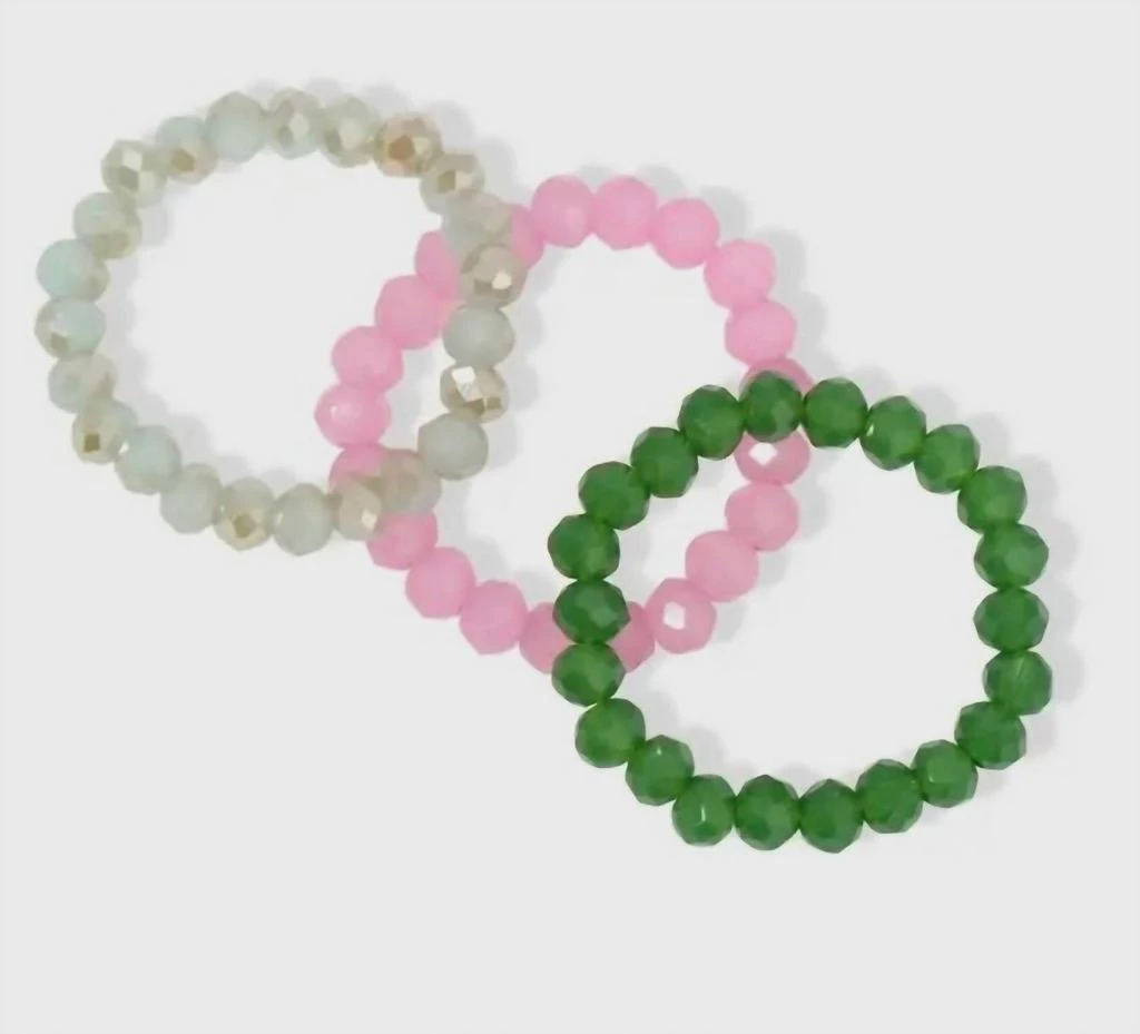 Splendid Iris Splendid Iris - Women
s Crystal Rings Bracelet