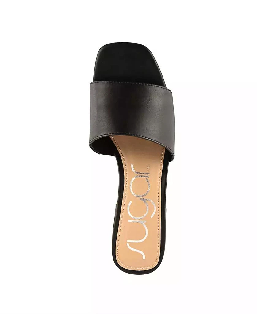 Sugar Women's Uniform 3 Slip-On Block Heel Sandals 4