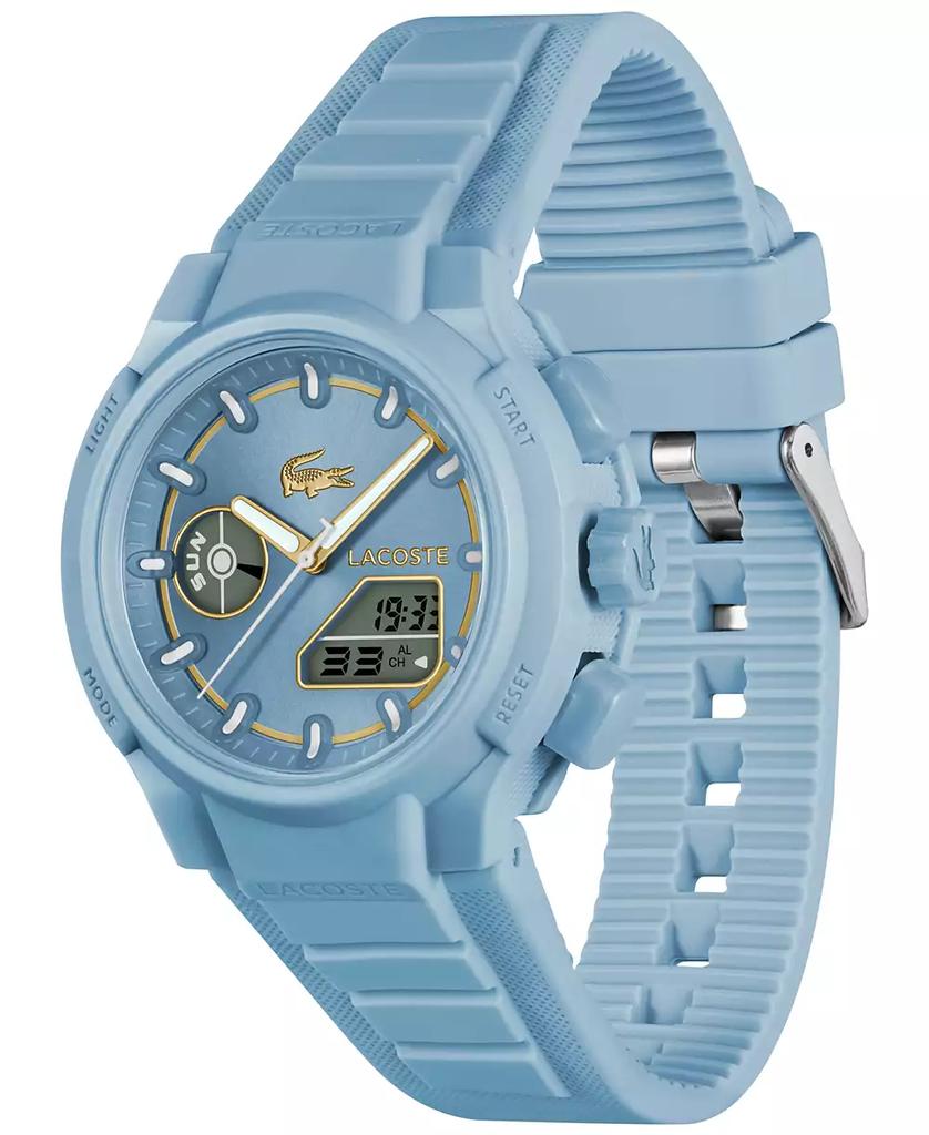 Lacoste Women's LC33 Light Blue Silicone Strap Watch