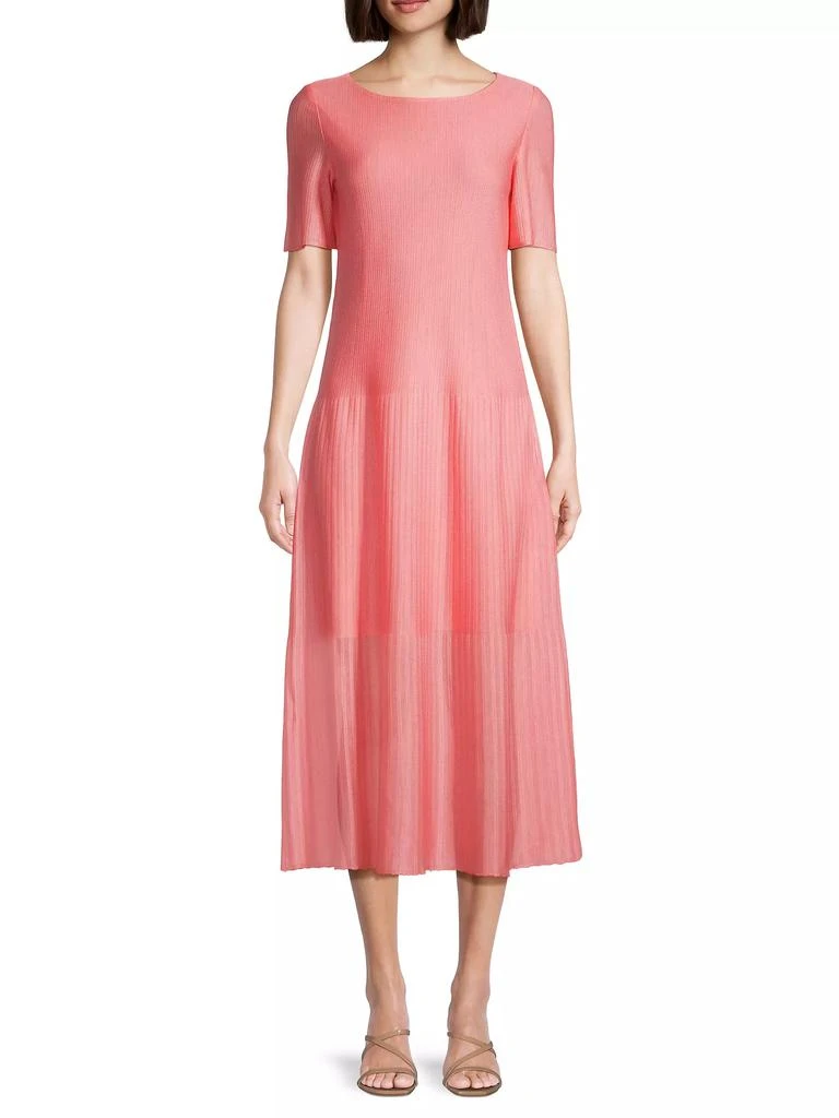 Burnout Midi Tent Dress  On Sale Now with Up to 51% Off | Discover  Exclusive Deals & Savings at BeyondStyle  Authentic Misook  Women's|midi-length|dresses|short sleeve|crewneck|a-line|women's|modern|women's  apparel|solid with Limited-Time Discounts ...