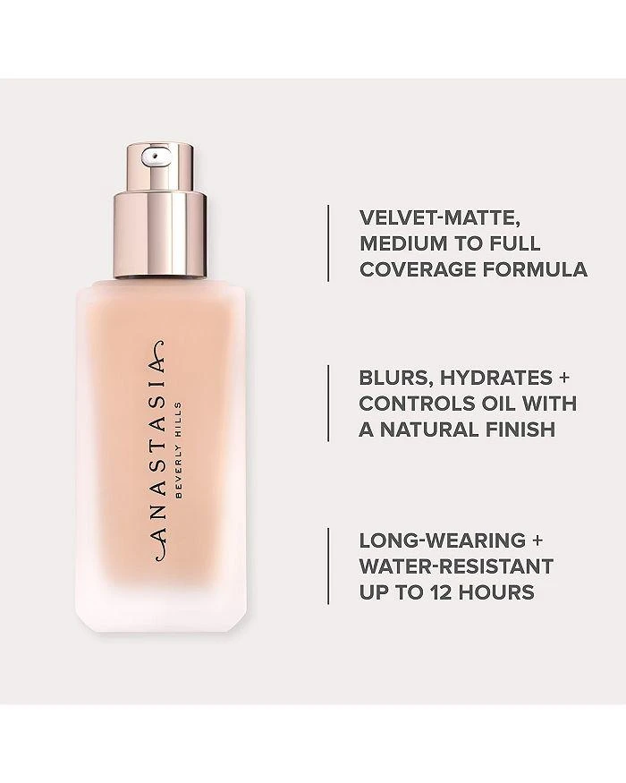Anastasia Beverly Hills Impeccable Blurring Second Skin Matte Foundation 5