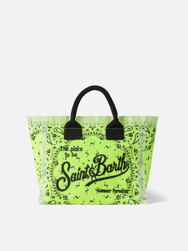 ハンドバッグ MC2 Saint Barth VANI001_01142H Handbags Hand bag Mc2 Saint Barth Vanity Fluo Yellow Shoulder Bag With