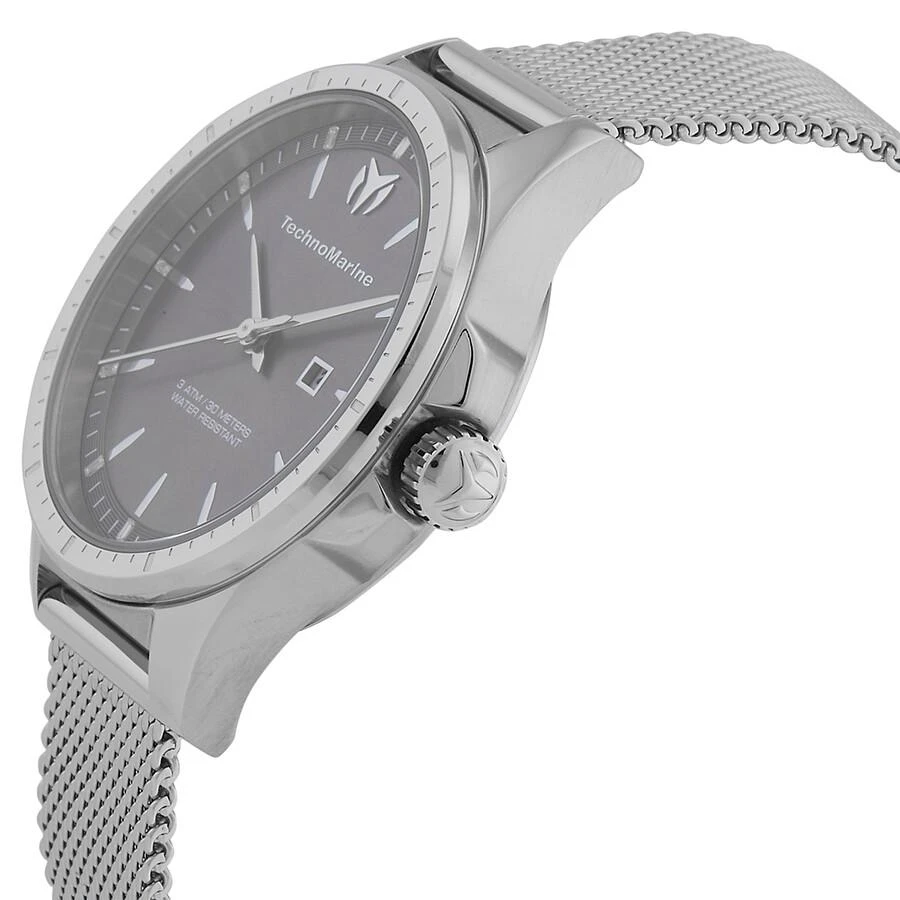 TechnoMarine MoonSun Date Quartz Charcoal Dial Ladies Watch TM-822033 2