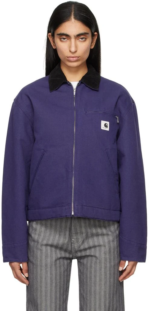 Carhartt WIP Purple OG Detroit Jacket 1