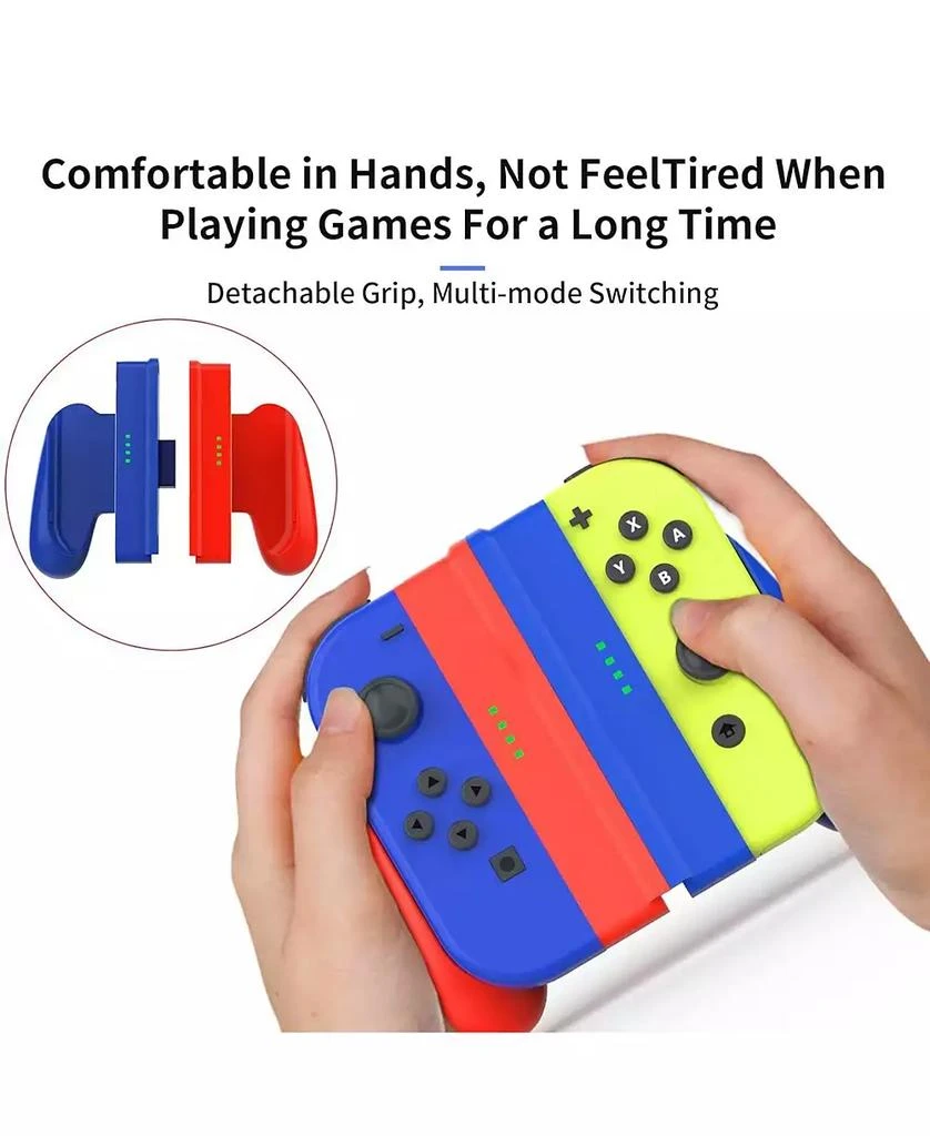 DOYO Detachable Controller Holder Grip Comfortable in Hands For JOY CON Gamepad Nintend Switch 6