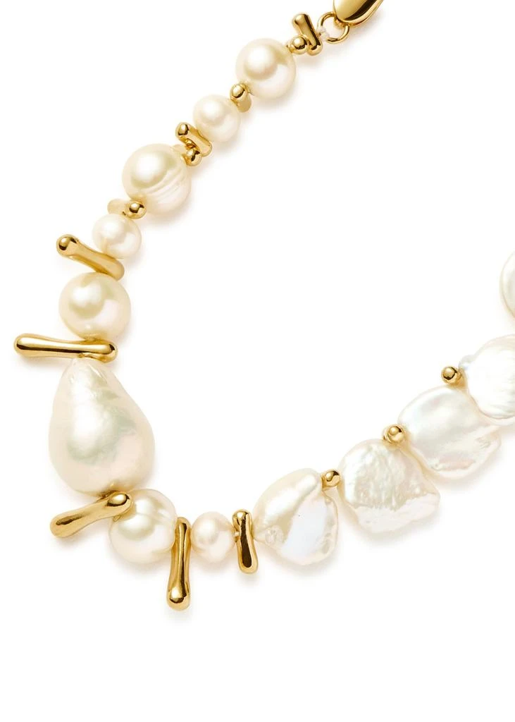 Missoma Mixed Pearl Statement beaded bracelet 5