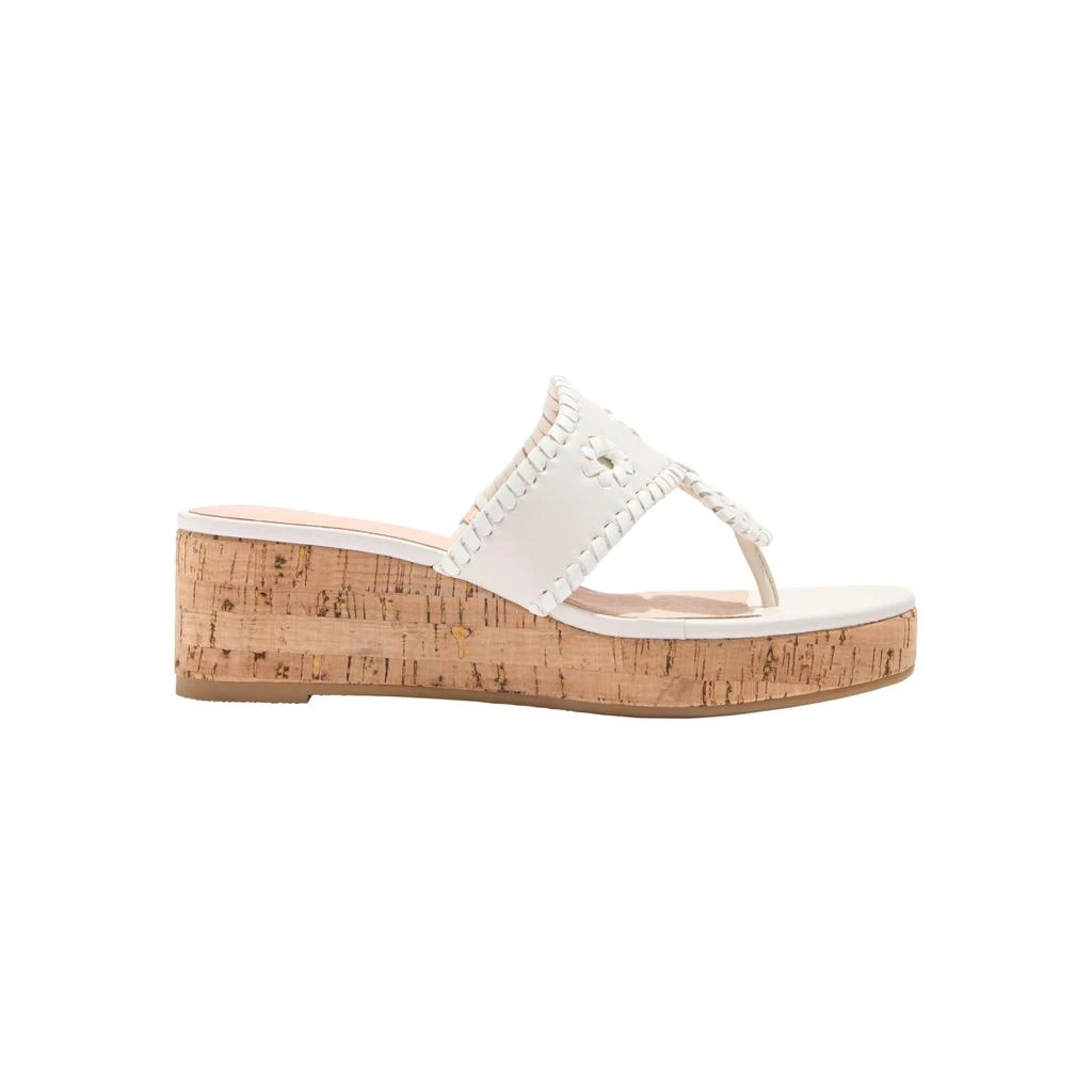 Jack Rogers Jacks Mid Wedge Cork - Leather 5