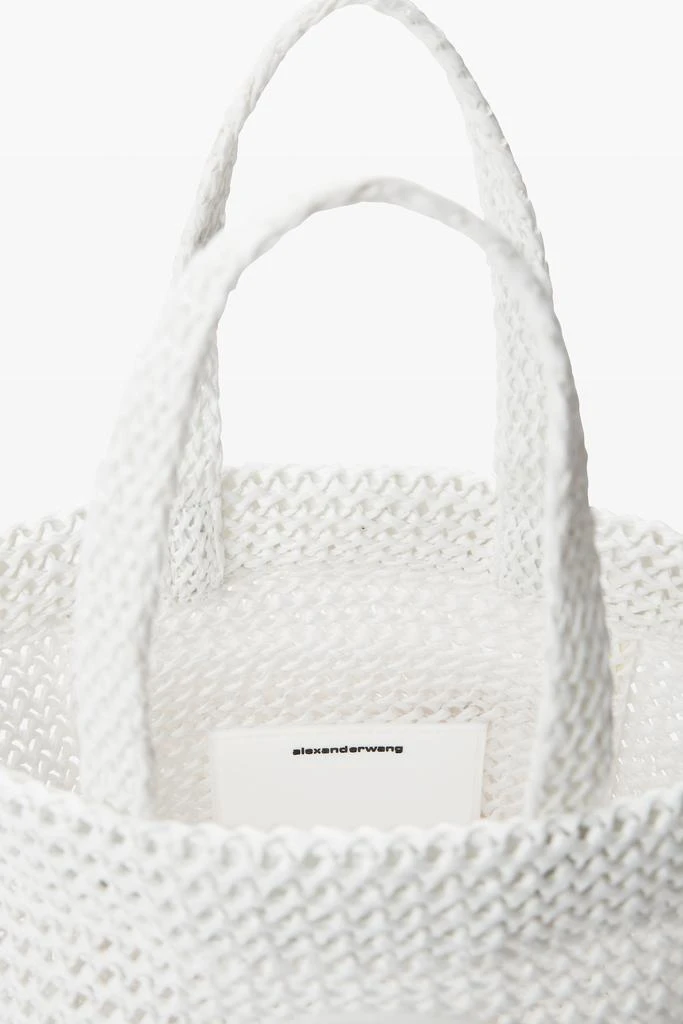Alexander Wang Punch Small Tote Bag in Raffia 4