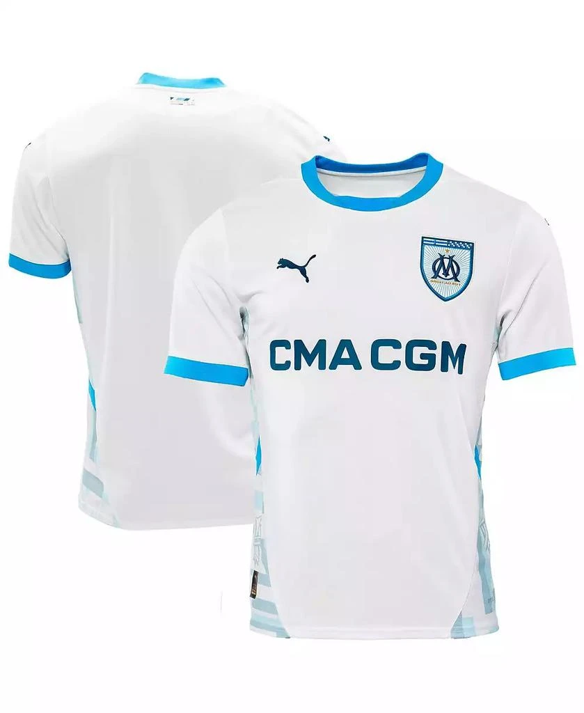 Puma Men's White Olympique Marseille 2024/25 Home Replica Jersey 1