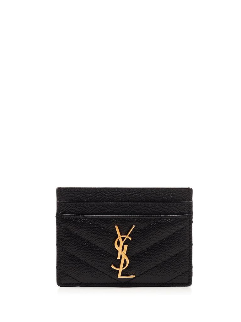 Yves Saint Laurent Saint Laurent Cassandre Quilted Cardholder