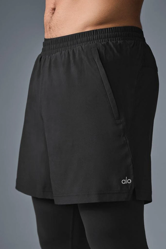 Alo 5" Revival 2-in-1 Pant - Anthracite/Black 2