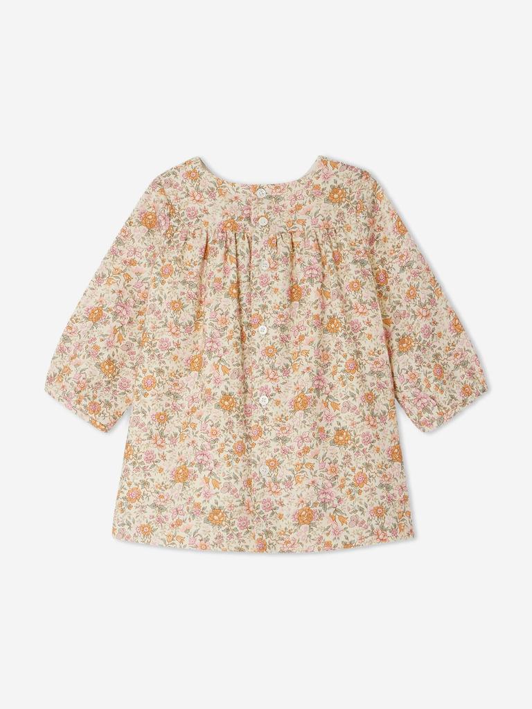 Bonpoint Bonpoint Baby Girls Felicie Smocked Dress in Multicolour