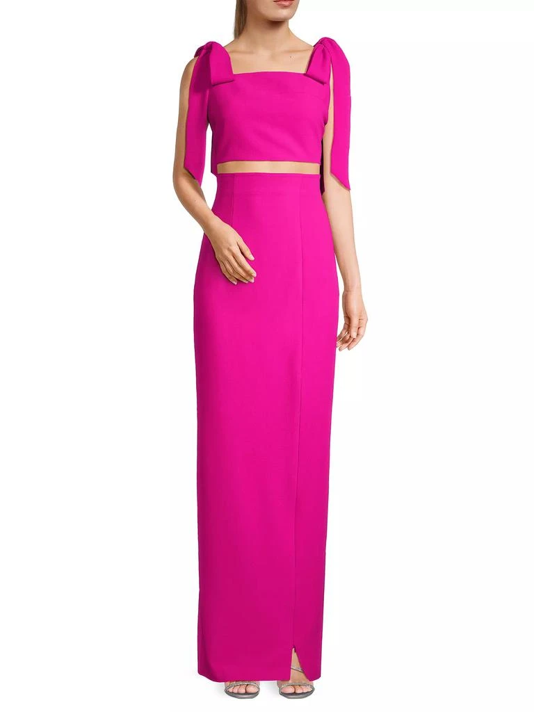 Black Halo Eve Clayton Two-Piece Gown 6