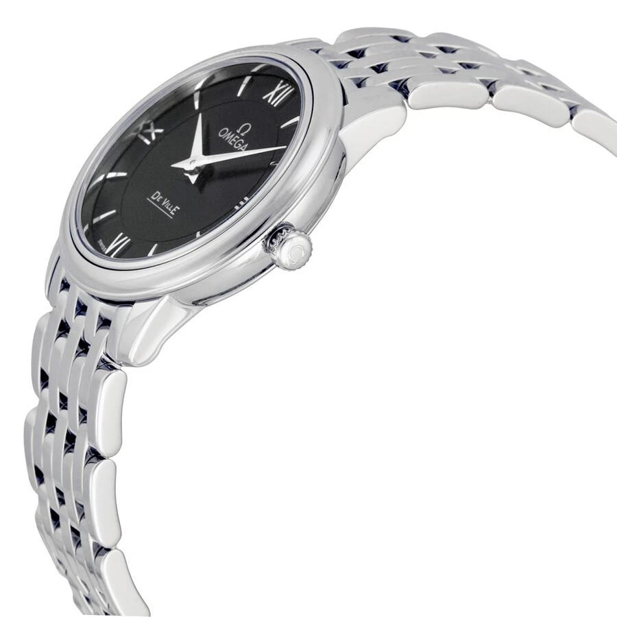 Omega Omega DeVille Prestige Black Dial Stainless Steel Ladies Watch 42410276001001 2