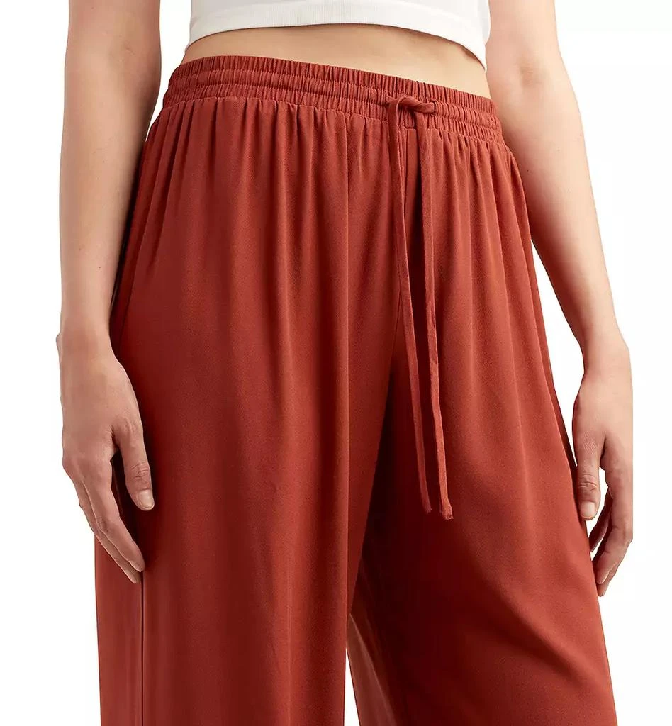 BCX Juniors' Drawstring-Waist Wide-Leg Pants 3