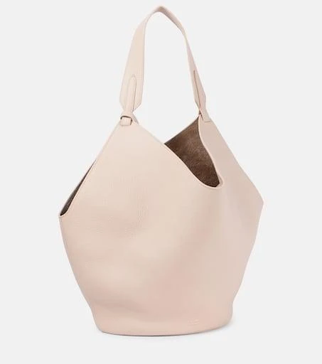 Khaite Lotus Medium leather tote bag 1
