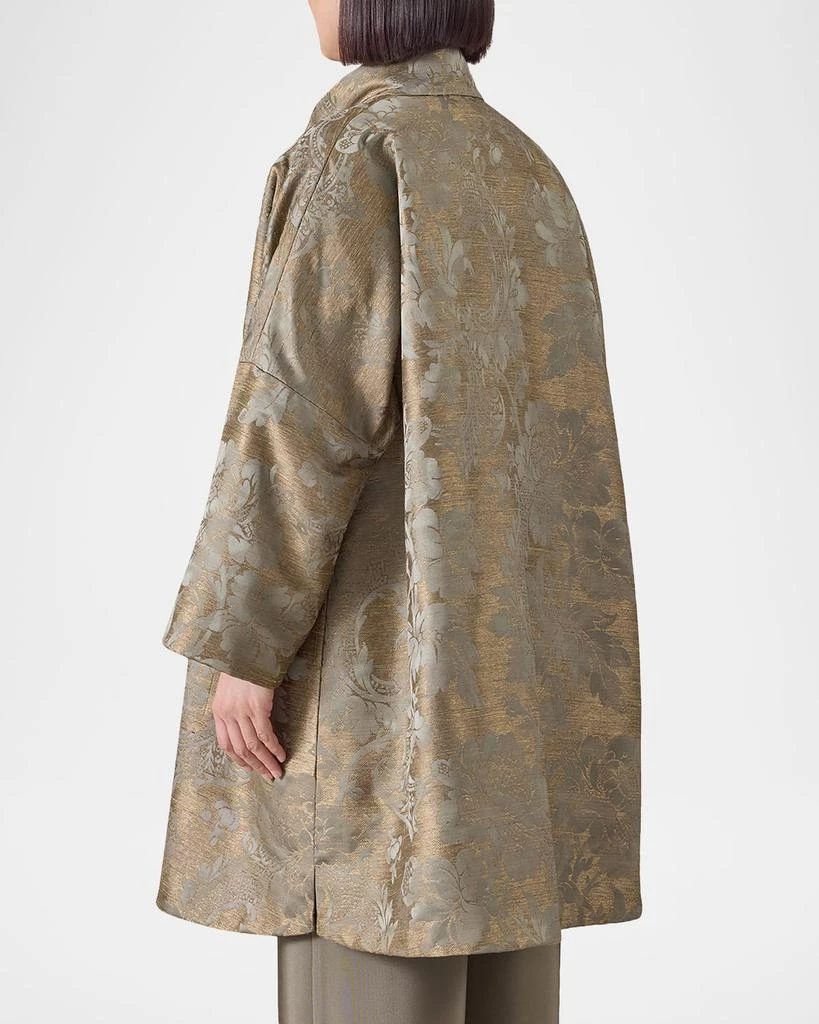 Eskandar Chinese Imperial Coat With Chinese Collar 3