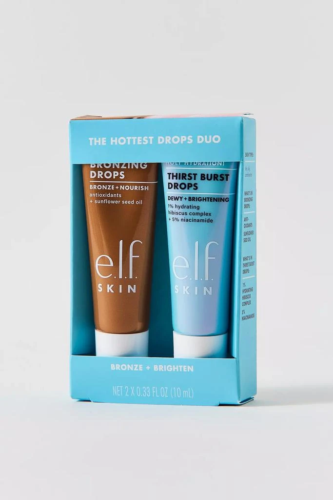 e.l.f. e.l.f. Cosmetics The Hottest Drops Duo Brightening 
Bronzing Travel Serum Set 3