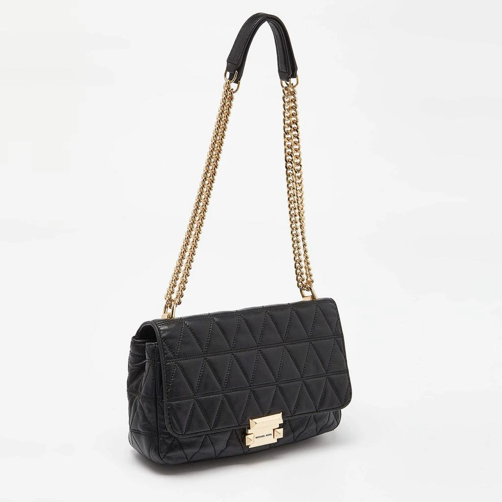 Michael Kors Michael Kors Black Quilted Leather Large Sloan Shoulder Bag 3