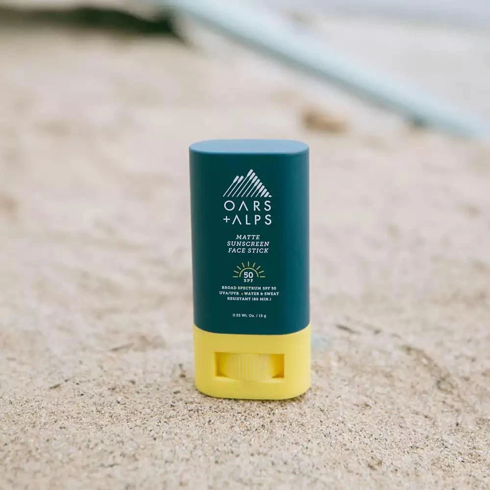 Oars + Alps Matte Sunscreen Face Stick SPF 50, 0.53 oz. 7