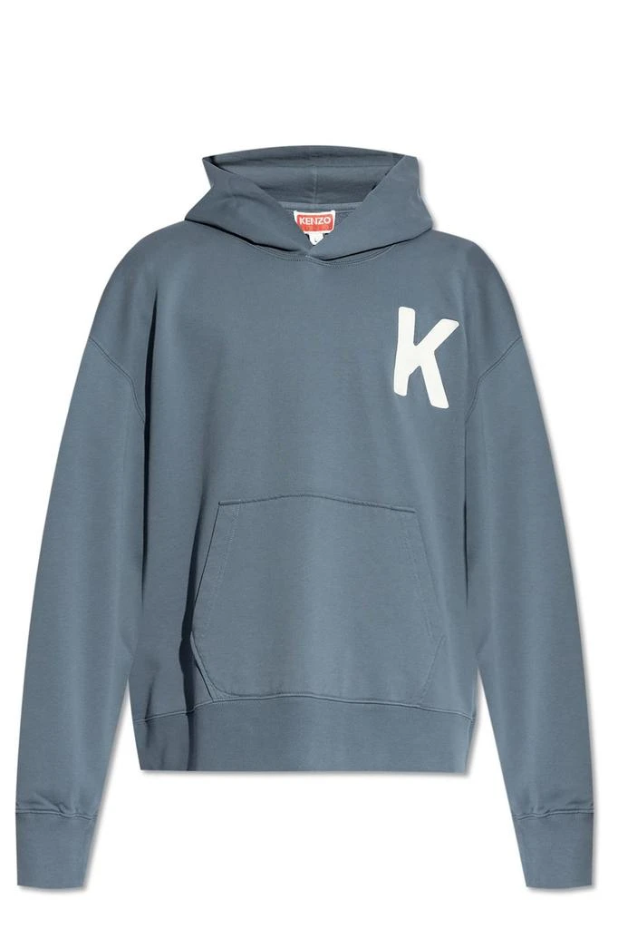 Kenzo Kenzo Lucky Tiger Genderless Embroidered Oversized Hoodie 1