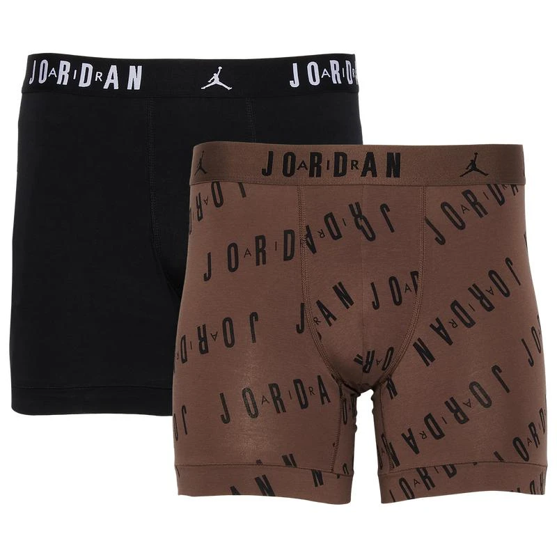 Jordan Jordan Flight Cotton Essential 2 Pack Boxer Briefs - Men's 1