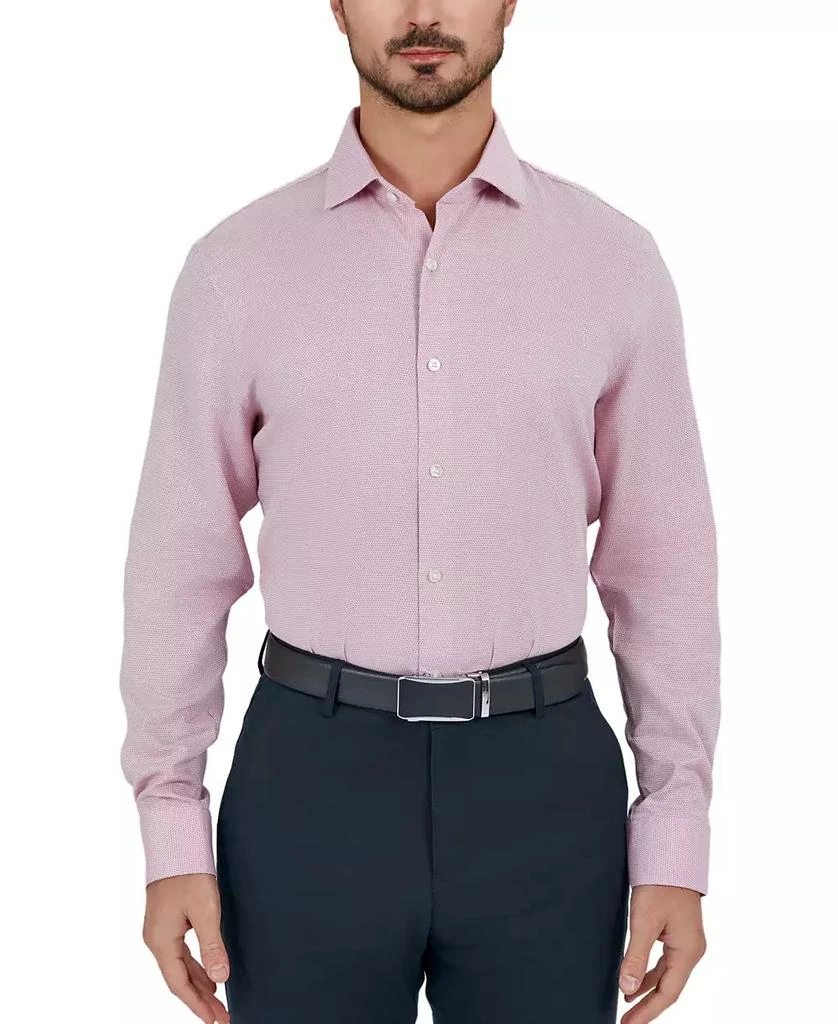 Perry Ellis Men's King Micro-Pattern Dress Shirt 3
