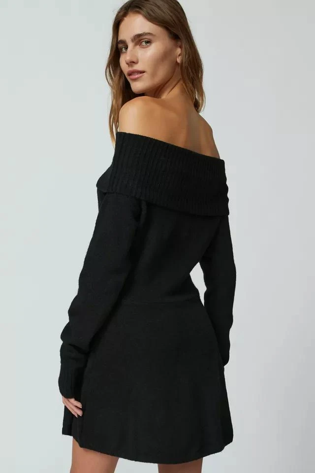 Urban Outfitters UO Blake Off-The-Shoulder Mini Dress 4