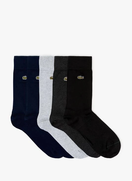 Lacoste Set of 5 pairs of knee-high socks 1