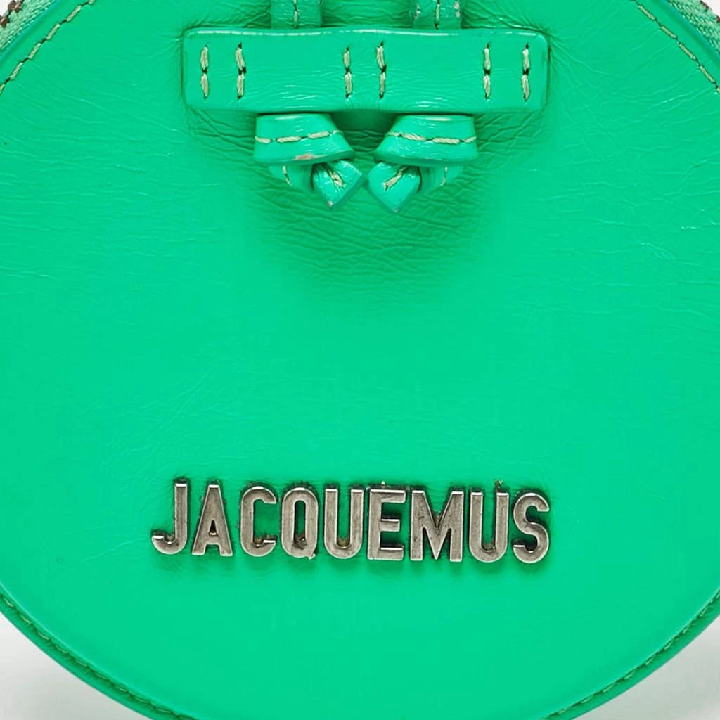 Jacquemus Jacquemus Green Leather Le Pitchou Coin Purse 6