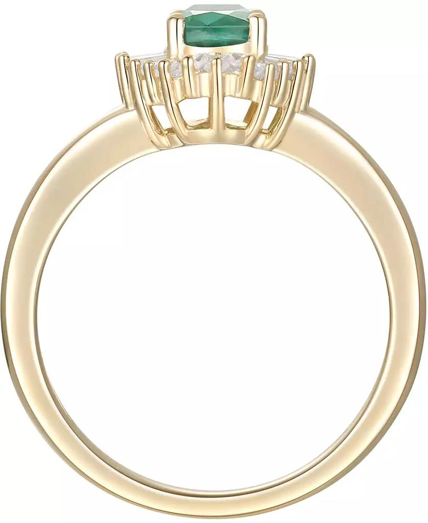 Macy's Sapphire (1 ct. t.w.) & Diamond (1/4 ct. t.w.) Ring in 14k White Gold (Also Available in Emerald, Tanzanite & Ruby) 3